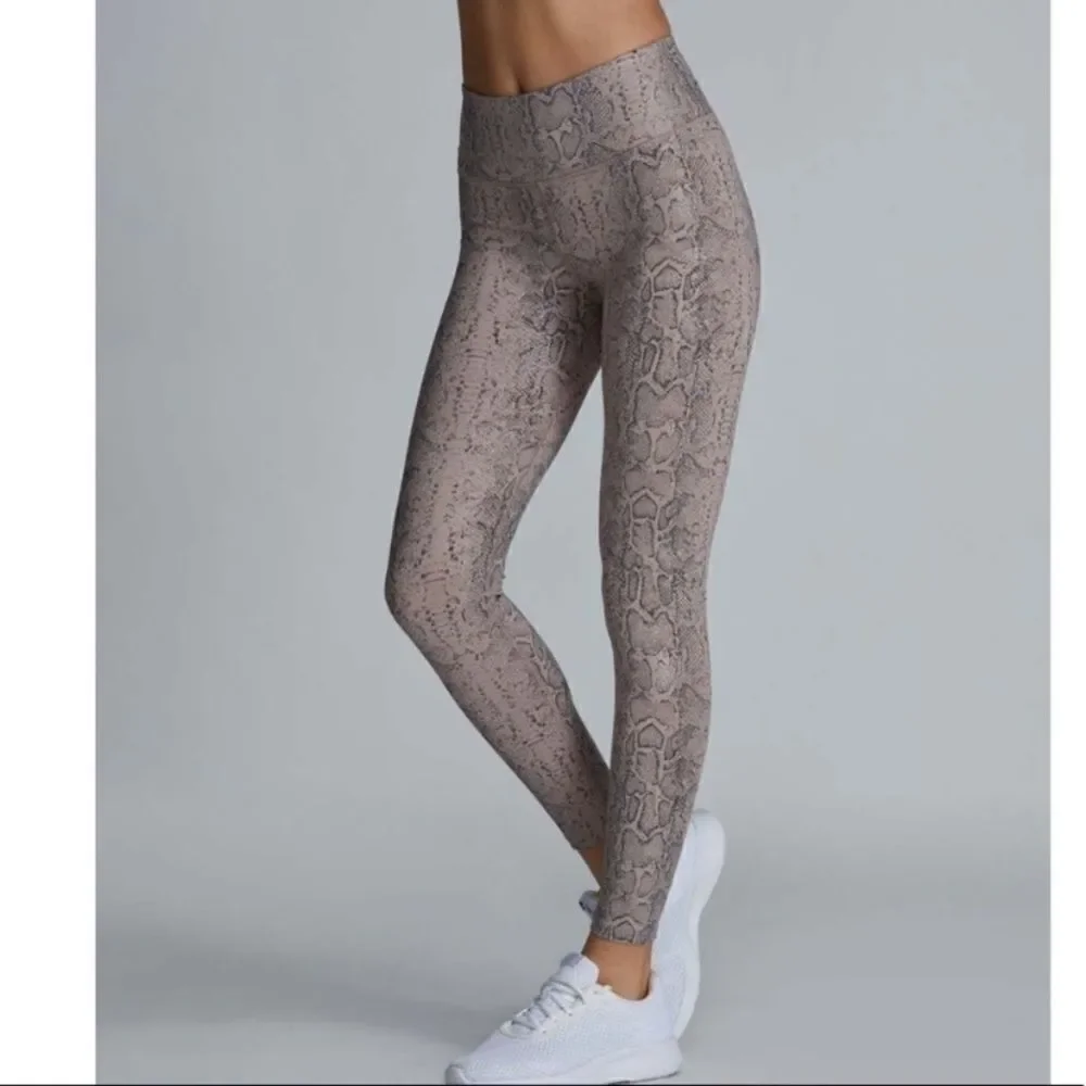NWOT Blush Snake Sahara Legging size Small
